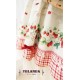 Yolanda Cranberry And Four-Leaf Clover JSK(Reservation/Full Payment Without Shipping)